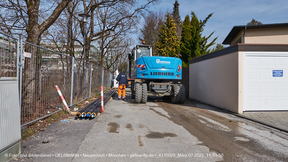 07.03.2023 - Fernwärme für unsere Grundschule am Karl-Marx-Ring in Neuperlach